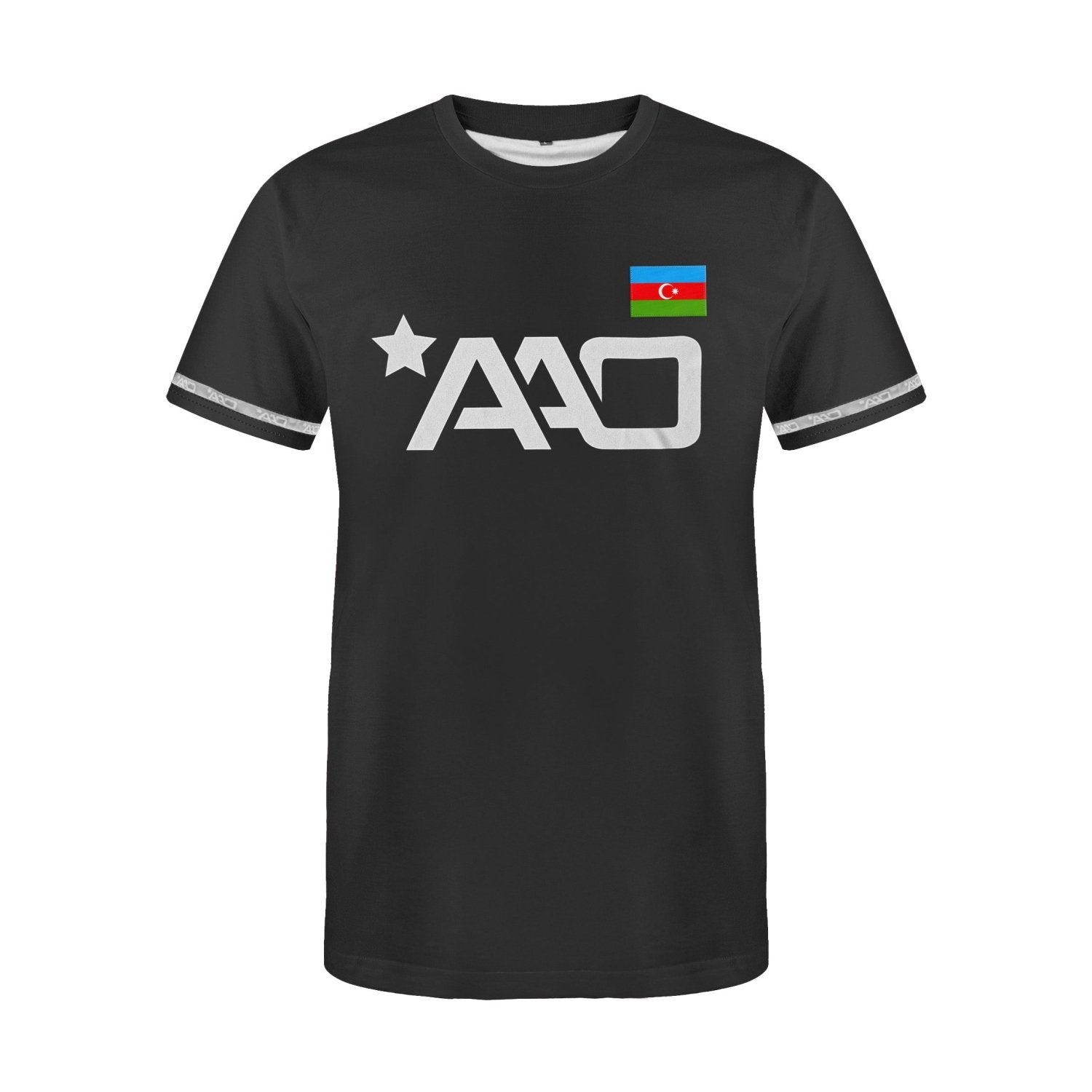 Azerbaijan Flag Rushguard T-Shirt