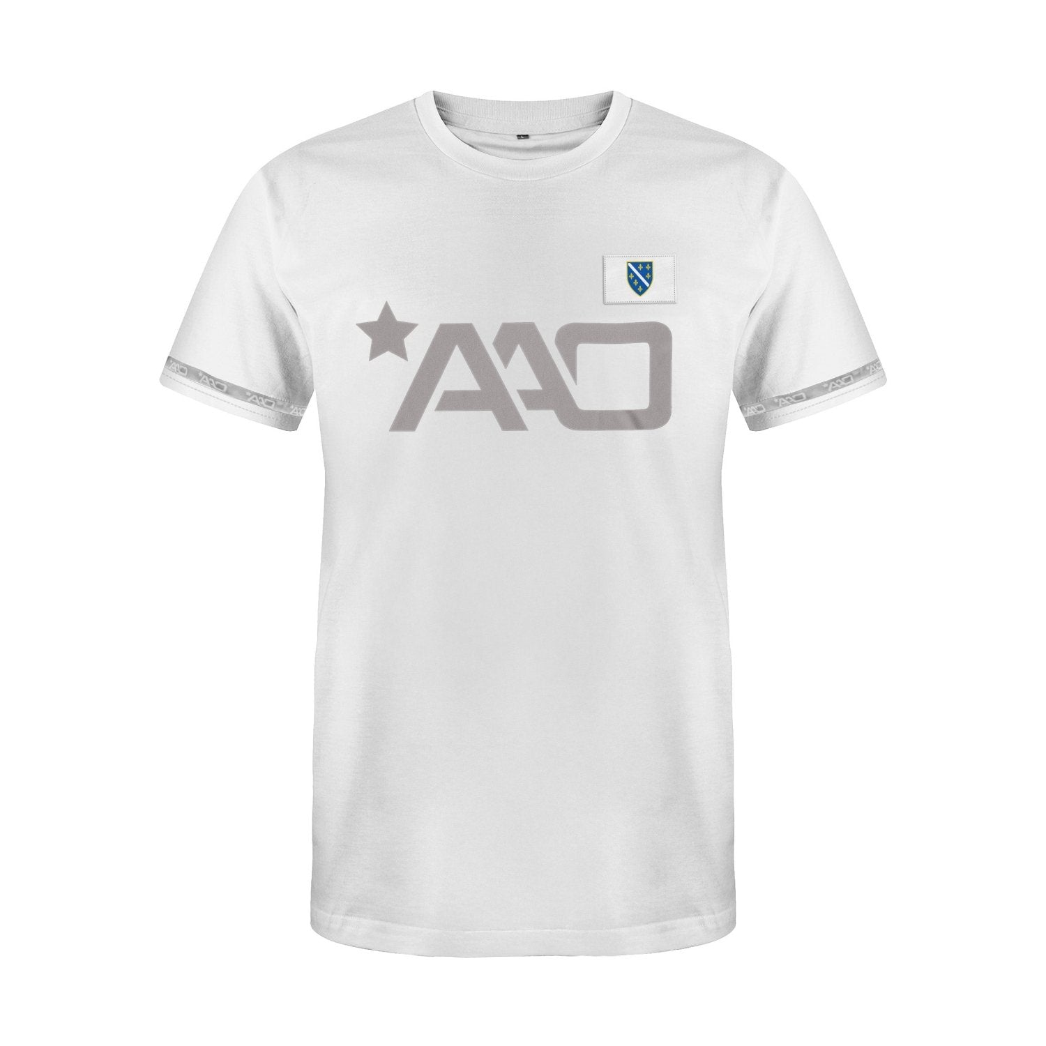 Bosnia Flag Martial Arts Rushguard Shirt 