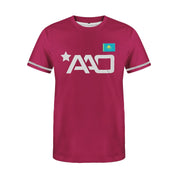 Kazakhstan Flag Martial Arts Rushguard T-Shirt – AAO