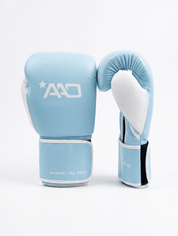 AAO "Sky is the Limit" Boxhandschuhe" - Babyblue Edition - Aao-Fighting
