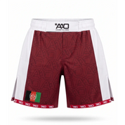 Afghanistan Elevate MMA Shorts Rot/Weiss Bild 1