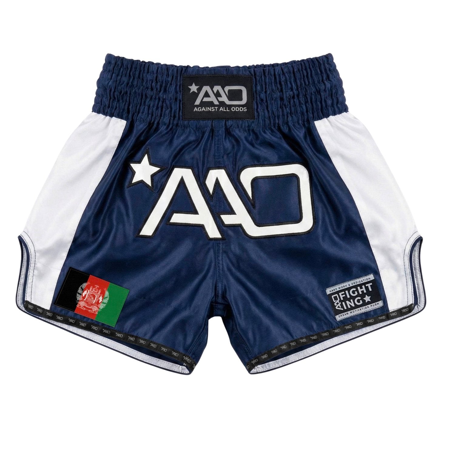 AAO Muay Thai Shorts "Legacy" - Afghanistan - Aao-Fighting