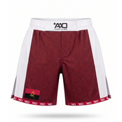 Angola Elevate MMA Shorts Rot/Weiss Bild 1
