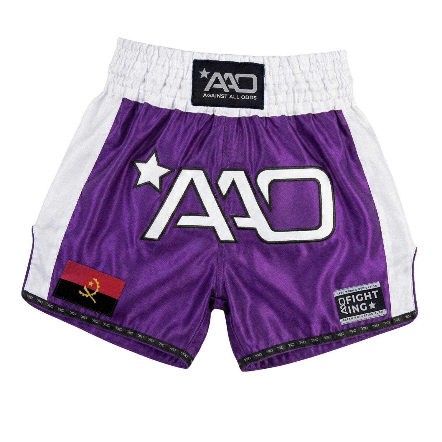 AAO Muay Thai Shorts "Legacy" - Angola - Aao-Fighting