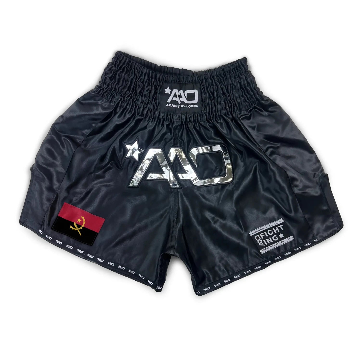 AAO Muay Thai Shorts "Legacy" - Angola - Aao-Fighting