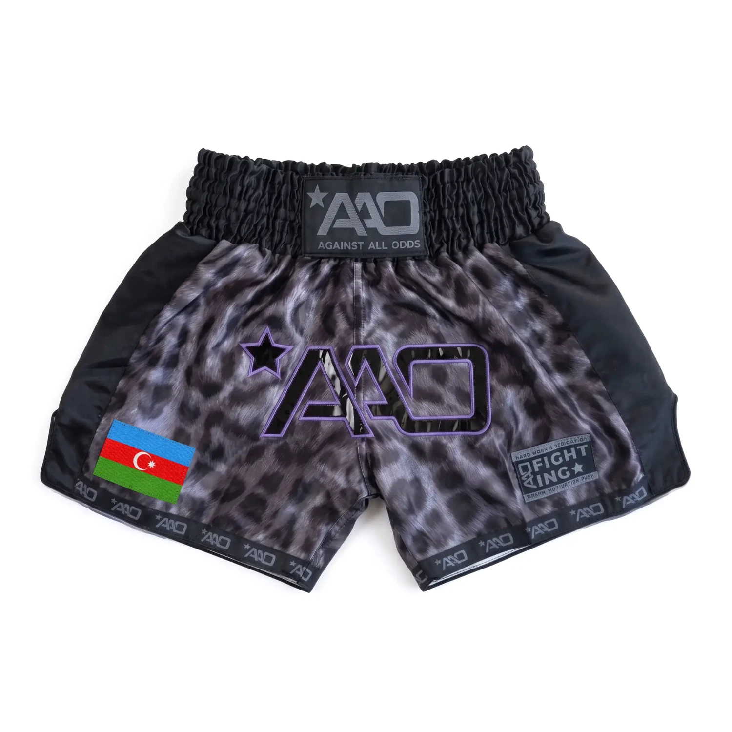 Azerbaijan TechLayer Muay Thai Shorts - AAO - Aao-Fighting