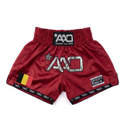 Belgien Muay Thai Shorts "Legacy"  - AAO - Aao-Fighting