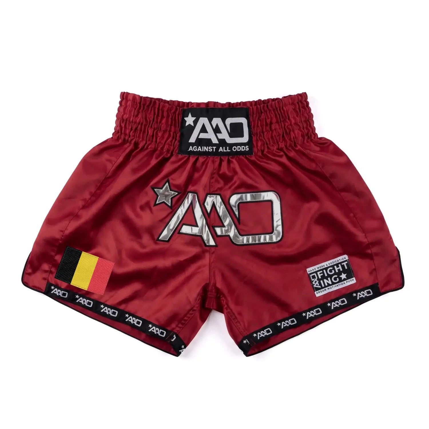 Belgien Muay Thai Shorts "Legacy"  - AAO - Aao-Fighting