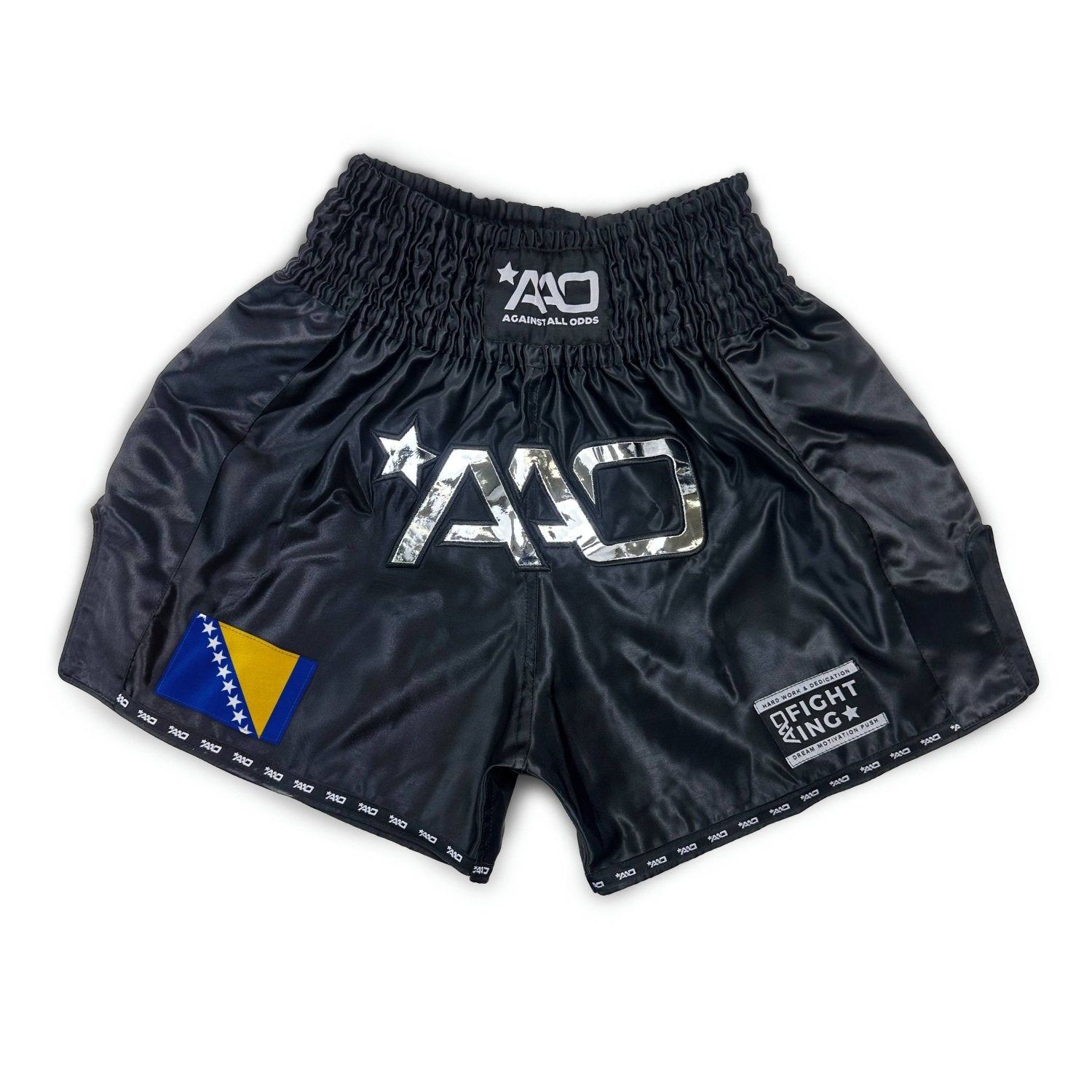 AAO Muay Thai Shorts "Legacy"  - Bosnien und Herzegowina - Aao-Fighting