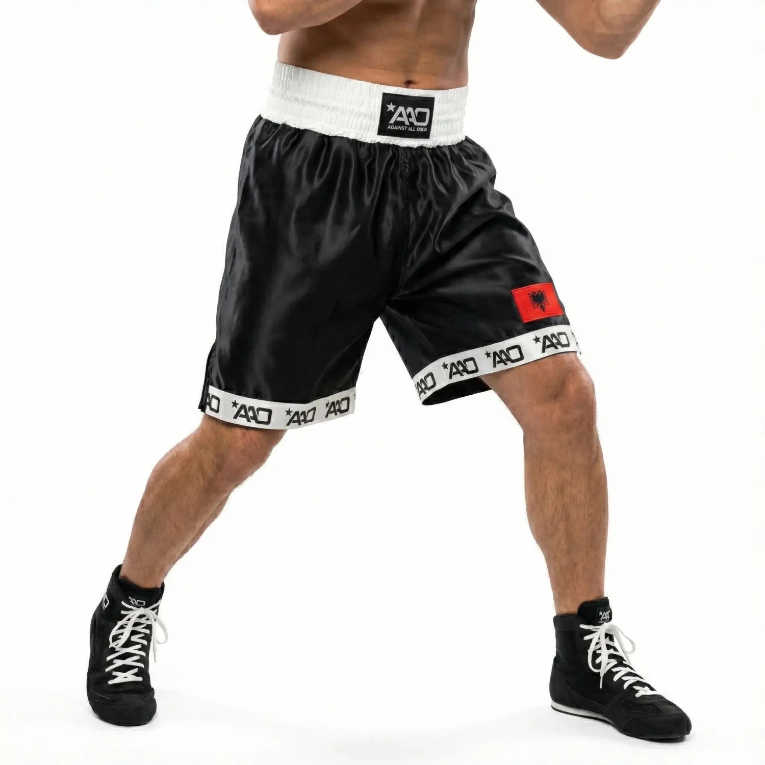 Boxing Shorts - Albania - Aao-Fighting