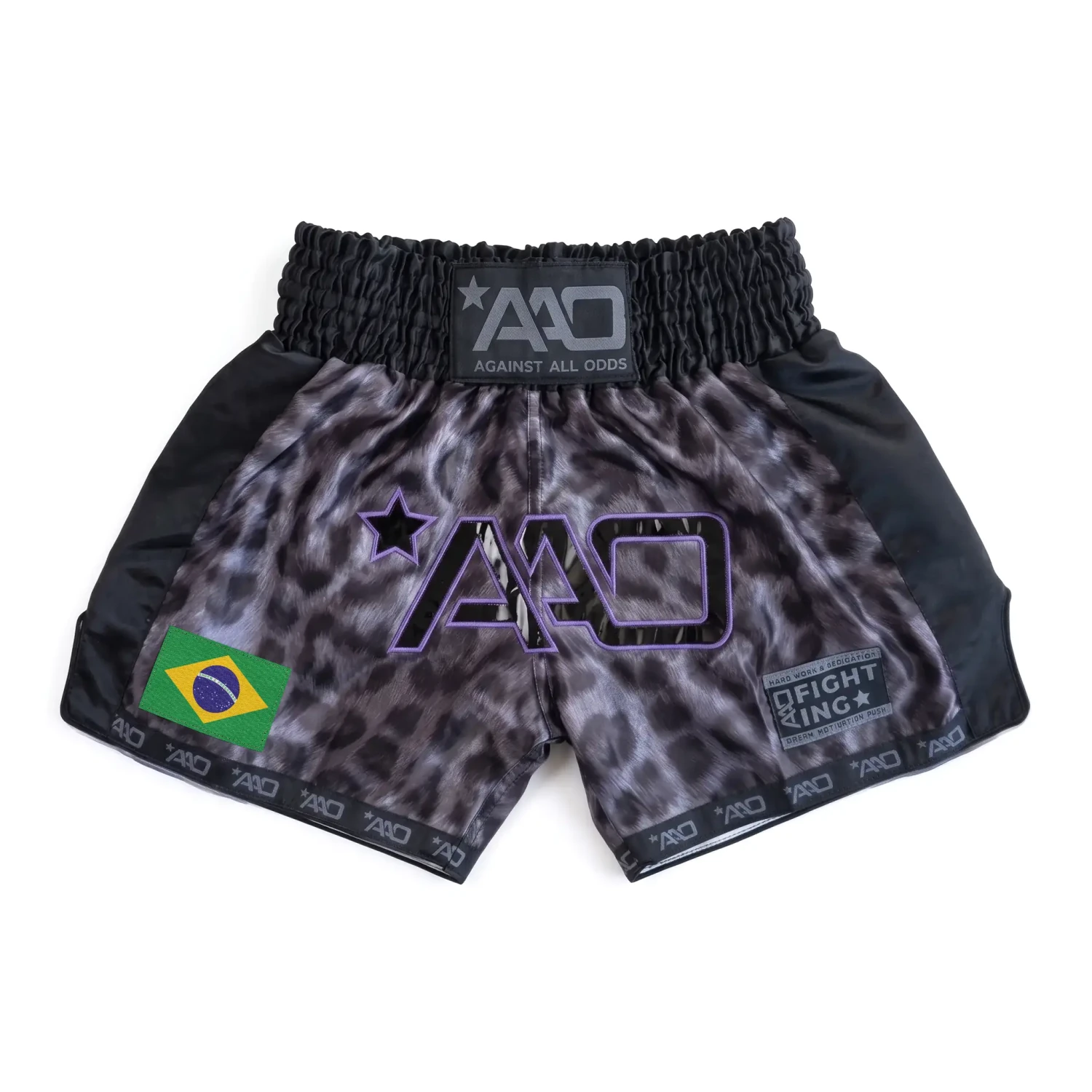 Brasilien TechLayer Muay Thai Shorts - AAO - Aao-Fighting