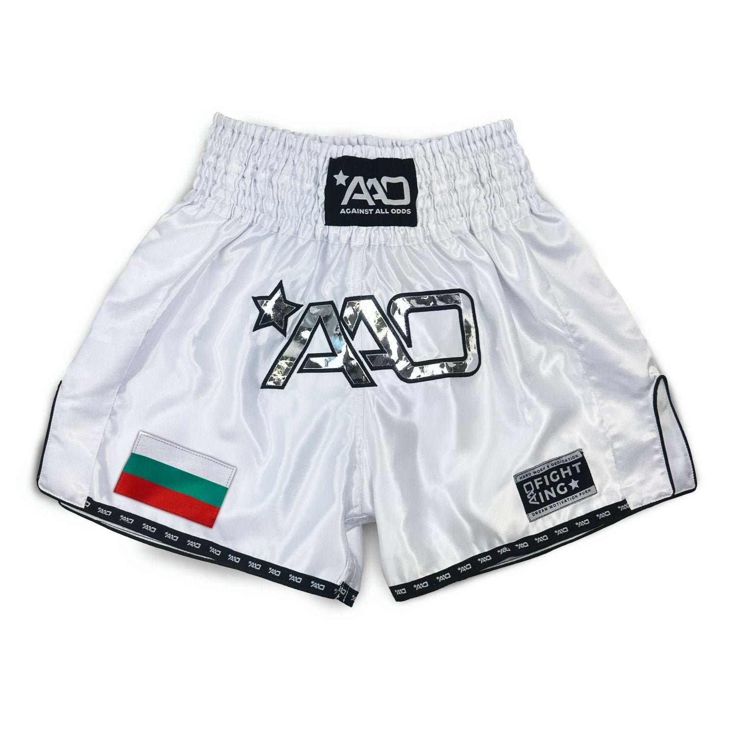 AAO Muay Thai Shorts "Legacy" - Bulgarien - Aao-Fighting