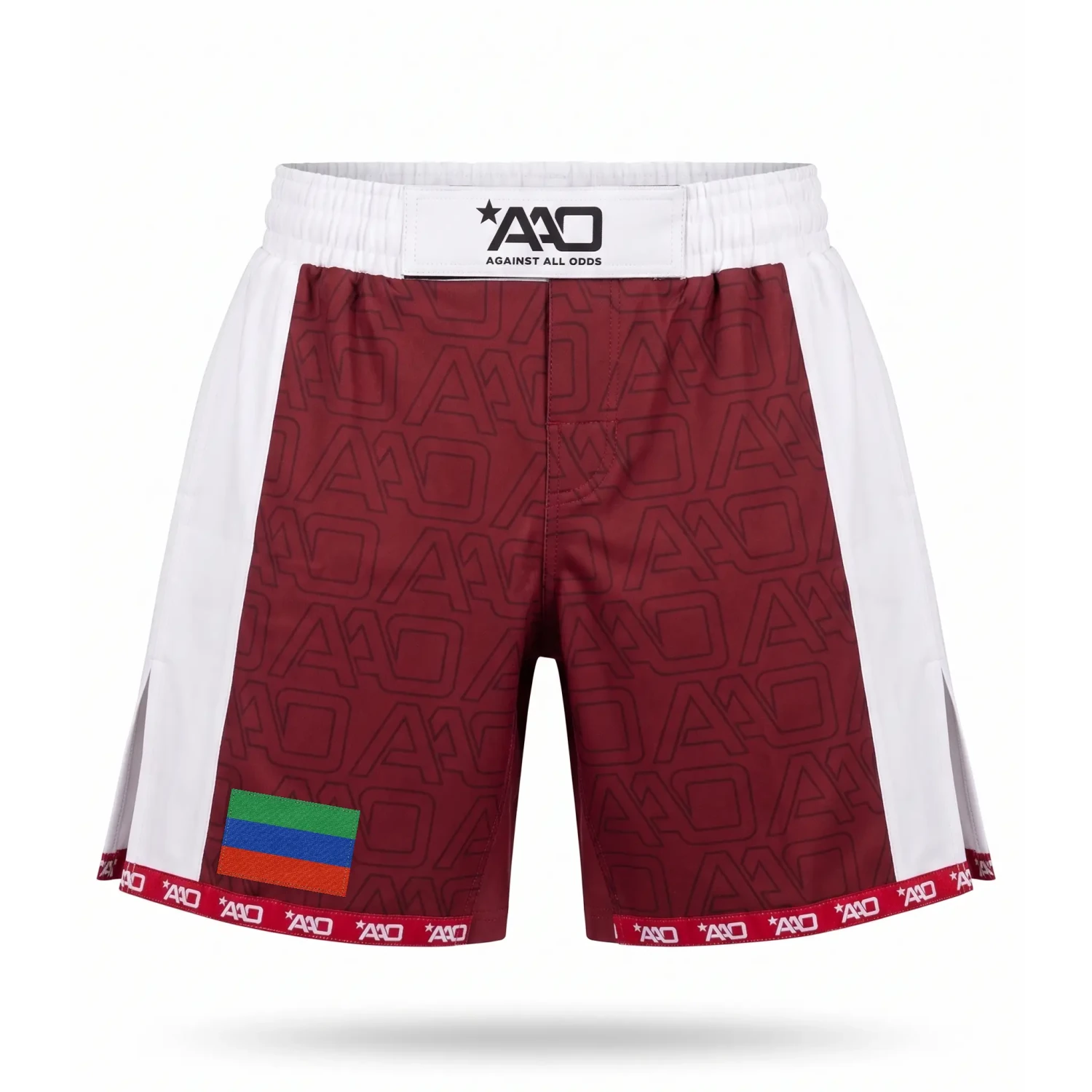 Dagestan Elevate MMA Shorts Rot/Weiss Bild 1