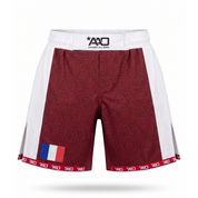 Frankreich Elevate MMA Shorts Rot/Weiss Bild 1
