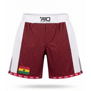 Ghana Elevate MMA Shorts Rot/Weiss Bild 1