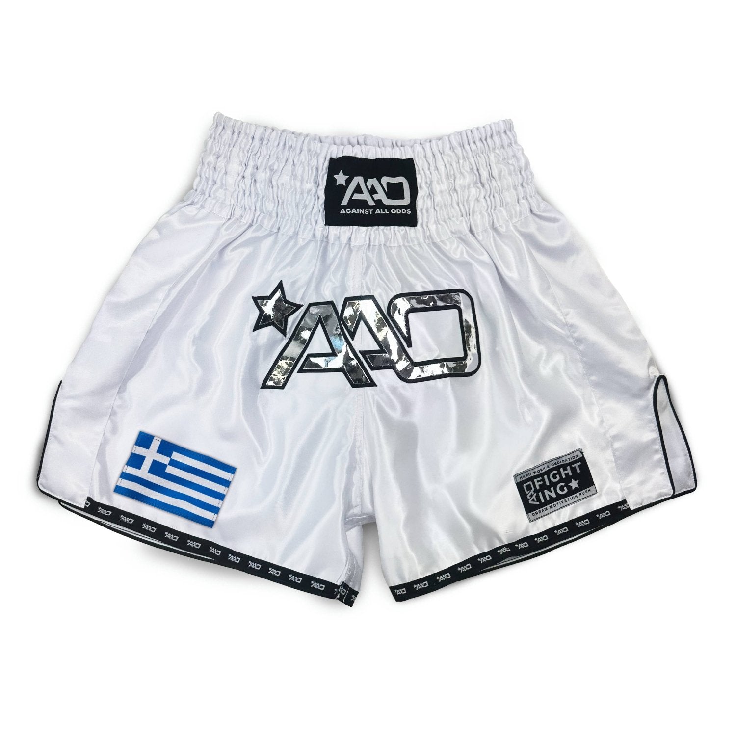 AAO Muay Thai Shorts "Legacy"  - Griechenland - Aao-Fighting