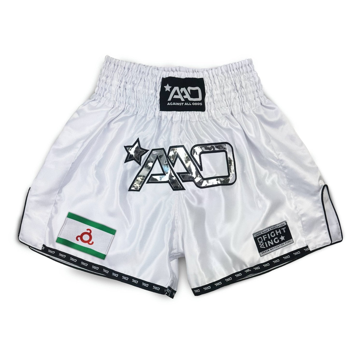 Shop Ingushetia Flag Muay Thai Shorts – AAO Fighting
