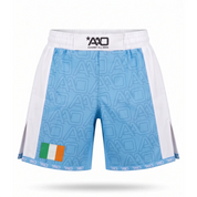 Irland Elevate MMA Shorts Babyblau/Weiss Bild 1
