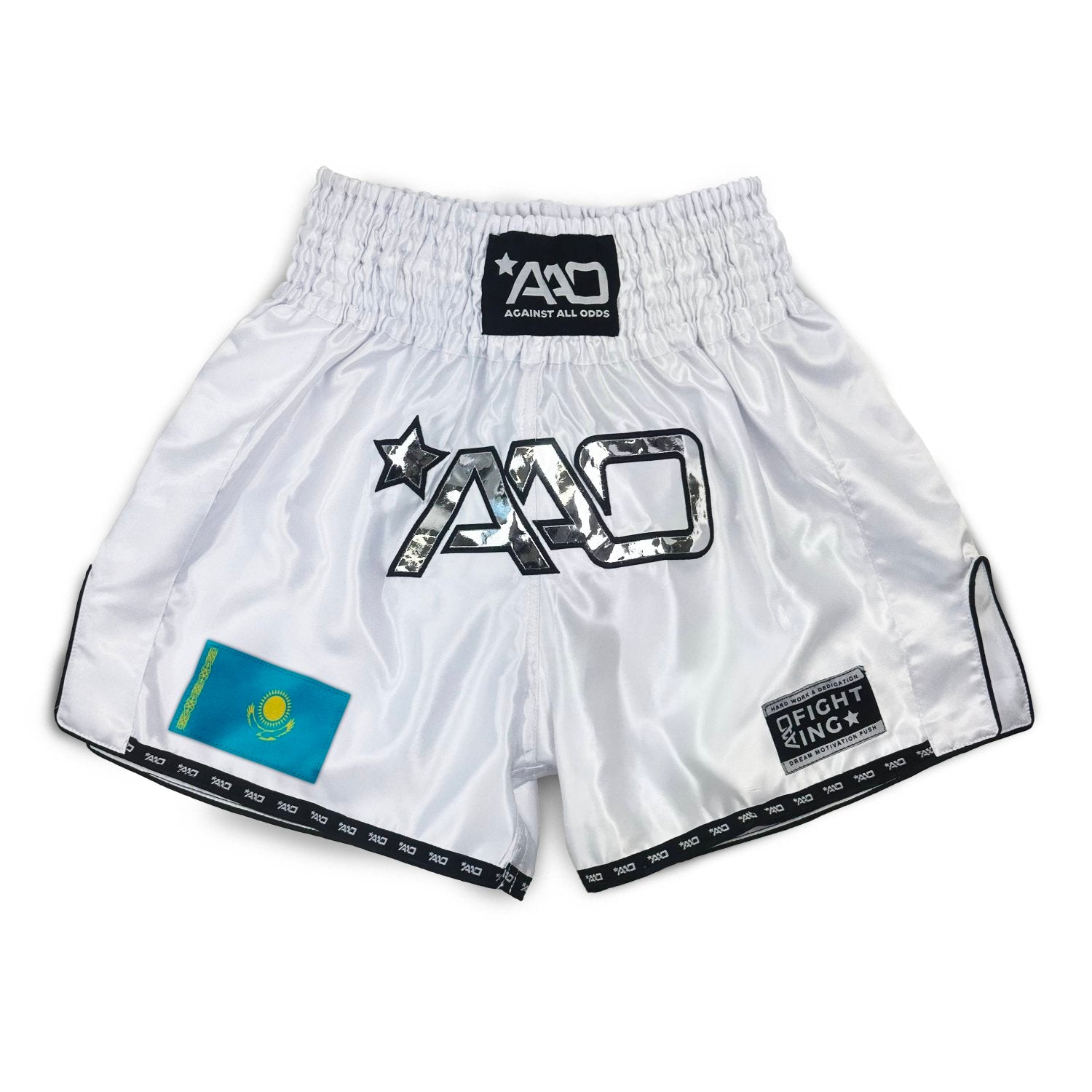 AAO Muay Thai Shorts "Legacy" - Kasachstan - Aao-Fighting