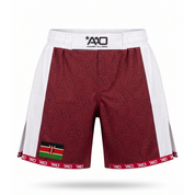 Kenia Elevate MMA Shorts Rot/Weiss Bild 1