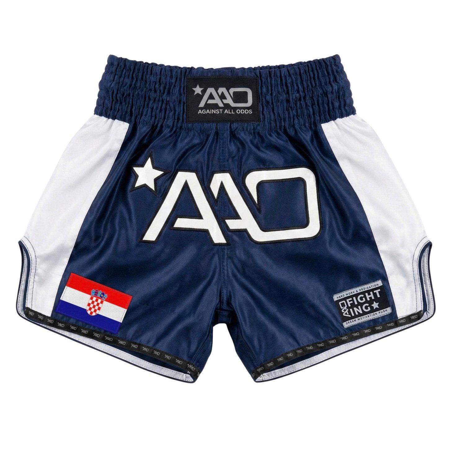 AAO Muay Thai Shorts "Legacy" - Kroatien - Aao-Fighting