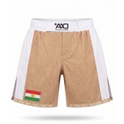 Kurdistan Elevate MMA Shorts Beige/Weiss Bild 1
