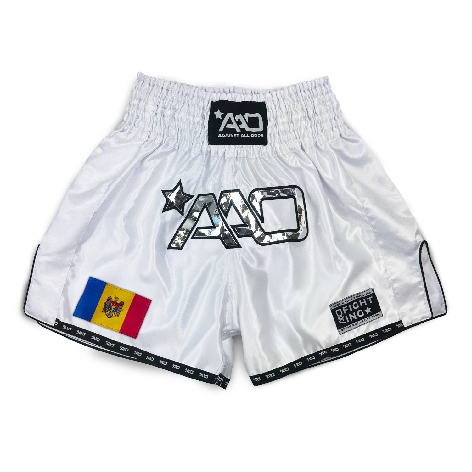 AAO Muay Thai Shorts "Legacy" - Moldawien - Aao-Fighting