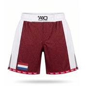 Niederlande Elevate MMA Shorts Rot/Weiss Bild 1