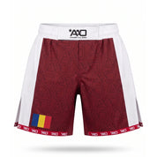 Rumänien Elevate MMA Shorts Rot/Weiss Bild 1