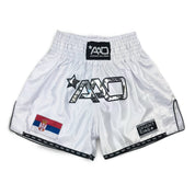 AAO Muay Thai Shorts "Legacy" - Serbien - Aao-Fighting