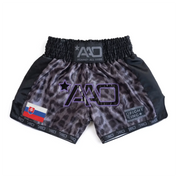 Slowakei TechLayer Muay Thai Shorts - AAO - Aao-Fighting
