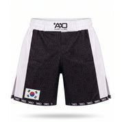 Südkorea Elevate MMA Shorts Schwarz/Weiss Bild 1