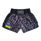 Ukraine TechLayer Muay Thai Shorts - AAO - Aao-Fighting