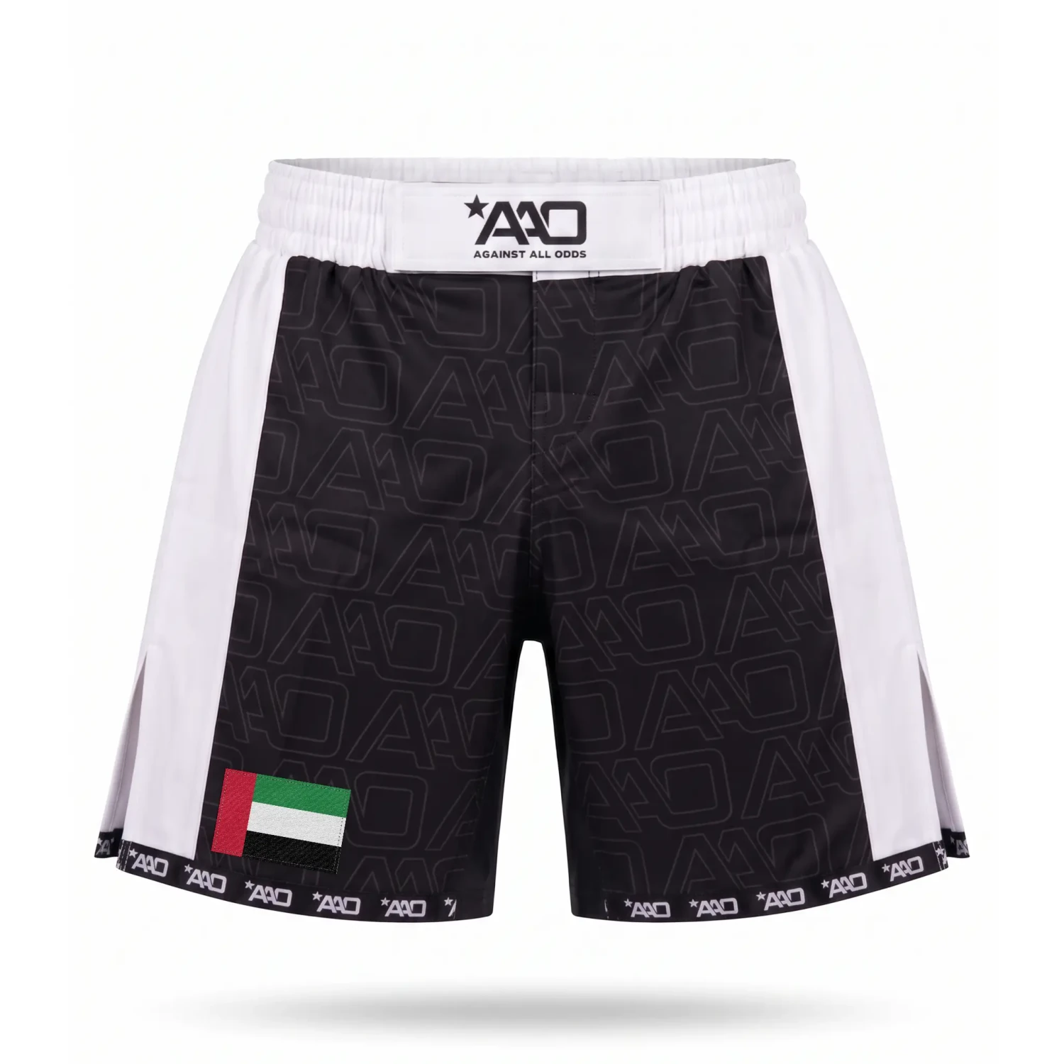 VAE Elevate MMA Shorts Schwarz/Weiss Bild 1
